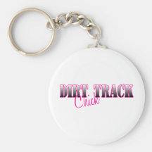Dirt Track Chick Key Chains
