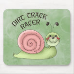 Dirt Track Racer Mousepads