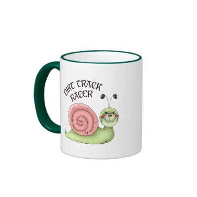Dirt Track Racer Coffee Mug by CuteArt