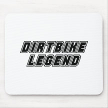 Dirtbike Legend Mouse Mat