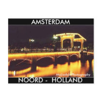 Dirty 3Tall Boxes Postcard Amsterdam 