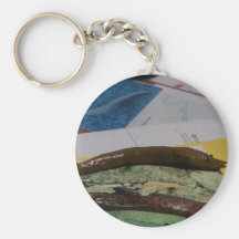 Dirty Banana Slugs On Books Key Chains