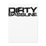 Dirty Bassline Dubstep Post Cards