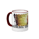 Dirty Border Ringer Mug