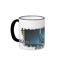 Dirty Border Ringer Mug