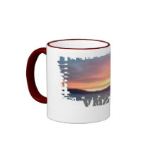 Dirty Border Ringer Mug