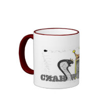 Dirty Border Ringer Mug