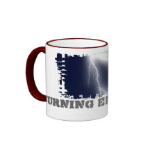 Dirty Border Ringer Mug