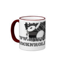 Dirty Border Ringer Mug