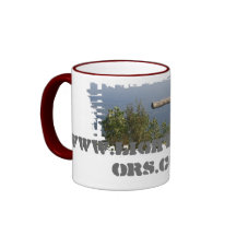 Dirty Border Ringer Mug