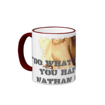 Dirty Border Ringer Mug