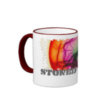 Dirty Border Ringer Mug