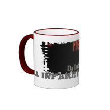 Dirty Border Ringer Mug