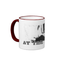 Dirty Border Ringer Mug