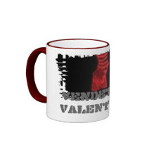 Dirty Border Ringer Mug