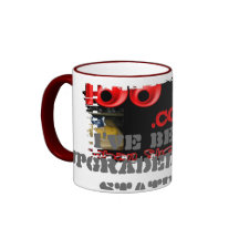 Dirty Border Ringer Mug