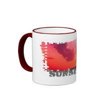 Dirty Border Ringer Mug mugs