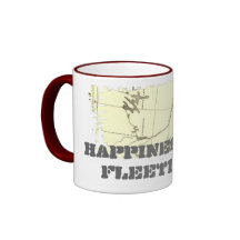 Dirty Border Ringer Mug