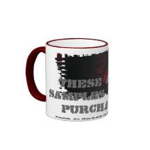 Dirty Border Ringer Mug