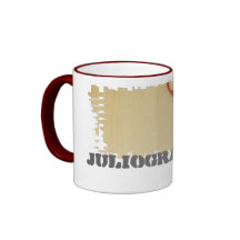 Dirty Border Ringer Mug