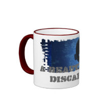 Dirty Border Ringer Mug