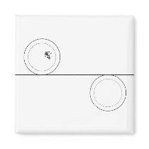 Dirty|Clean Dishes Fridge Magnet