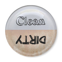 Dirty / Clean Dishwasher Magnet