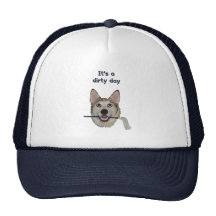 Dirty Day Dog Pee Humour Trucker Hat