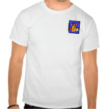 Dirty Dog Streetwear Co. Blue Logo. T Shirts
