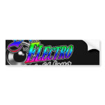 DIRTY ELECTRO all night long bumper stickers