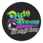 DIRTY ELECTRO all night long Sticker
