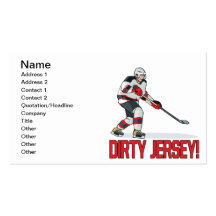 Dirty Jersey Business Card