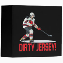 Dirty Jersey Vinyl Binder