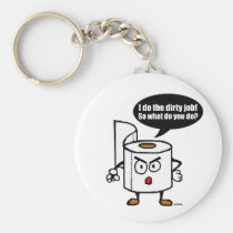 Dirty job keychains