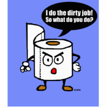Dirty job photo sculptures