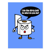 Dirty job postcards