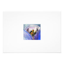 Dirty Martini Note Card