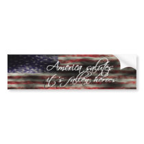 dirtywornoutgrundgedistressedamflagbumpersticke... bumper sticker