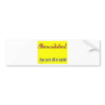 dis bumper stickers