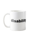 Disability mug