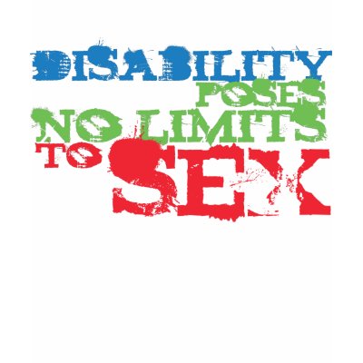 Disability Poses No Limits To Sex ! Tanktop by inamar