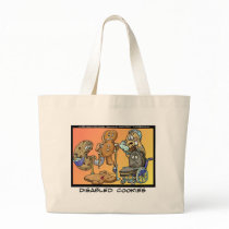 Disabled Cookies Funny Gifts & Collectibles Tote Bag