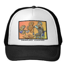 Disabled Cookies Funny Gifts & Collectibles Mesh Hat