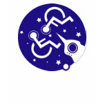 DISABLED IN SPACE t-shirts
