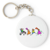 Disabled Kids Keychain