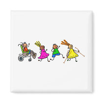 Disabled Kids Magnet
