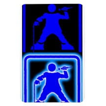 DisAbled MC - Blue Mag Vinyl Magnet