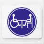 DISABLED PARAPLEGIA FRIEND TABLE MOUSE MATS