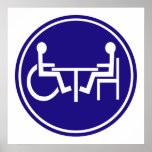 DISABLED PARAPLEGIA FRIEND TABLE posters