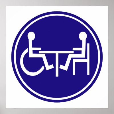 DISABLED PARAPLEGIA FRIEND TABLE by Sofia_Youshi